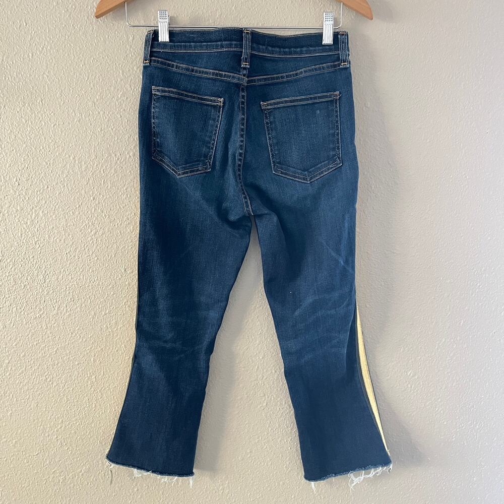 Veronica Beard Carolyn 10" baby boot dark vintage wash jeans - Picture 6 of 9